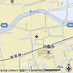 徳島県吉野川市川島町桑村2185周辺の地図