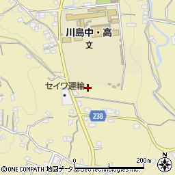 徳島県吉野川市川島町桑村390周辺の地図