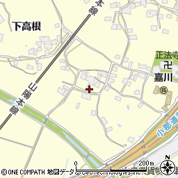 山口県山口市江崎下高根2802周辺の地図