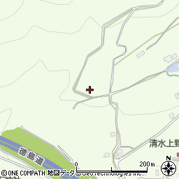 徳島県三好市三野町清水1542周辺の地図