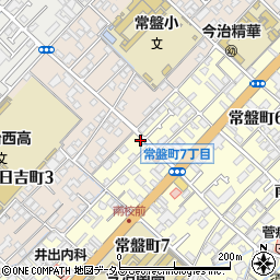 愛媛県今治市常盤町7丁目5-35周辺の地図