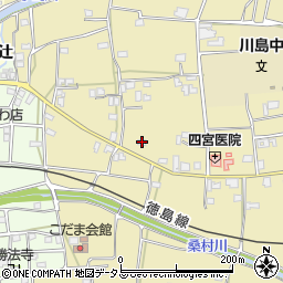 徳島県吉野川市川島町桑村2598周辺の地図