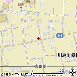 徳島県吉野川市川島町桑村2475周辺の地図