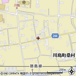 徳島県吉野川市川島町桑村2474周辺の地図