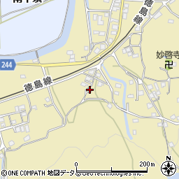 徳島県吉野川市川島町桑村938周辺の地図