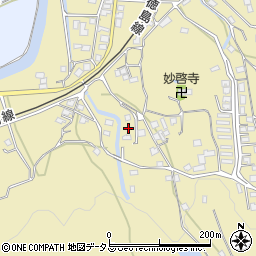 徳島県吉野川市川島町桑村725周辺の地図