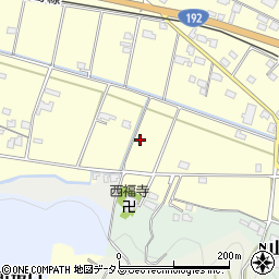徳島県吉野川市山川町川田820周辺の地図