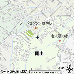 山口県防府市開出7周辺の地図