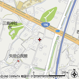 愛媛県今治市矢田738周辺の地図