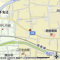 徳島県吉野川市川島町桑村2601周辺の地図