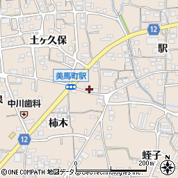 徳島県美馬市美馬町駅139周辺の地図