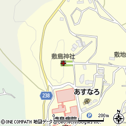 敷島神社周辺の地図