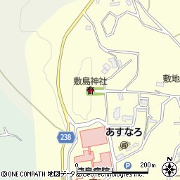 敷島神社周辺の地図