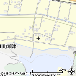 徳島県吉野川市山川町川田694周辺の地図