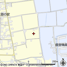 徳島県吉野川市鴨島町敷地周辺の地図