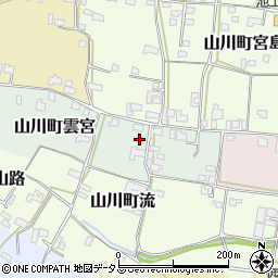 徳島県吉野川市山川町雲宮20周辺の地図