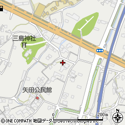 愛媛県今治市矢田739周辺の地図