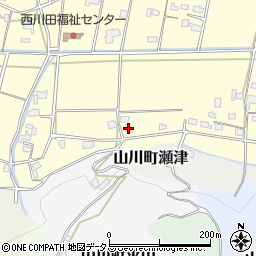 徳島県吉野川市山川町川田545-1周辺の地図