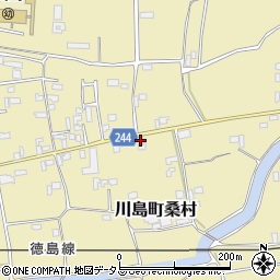 徳島県吉野川市川島町桑村2084周辺の地図