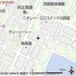 東海運株式会社　マリンピア物流倉庫周辺の地図