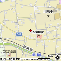 徳島県吉野川市川島町桑村2590周辺の地図