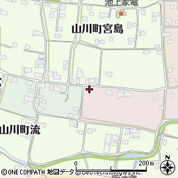 徳島県吉野川市山川町岩戸85-1周辺の地図