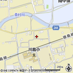 徳島県吉野川市川島町桑村2213周辺の地図