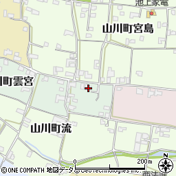 徳島県吉野川市山川町雲宮10周辺の地図