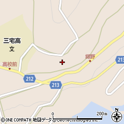 東京都三宅島三宅村坪田4937周辺の地図