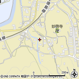 徳島県吉野川市川島町桑村736周辺の地図