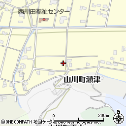 徳島県吉野川市山川町川田474周辺の地図