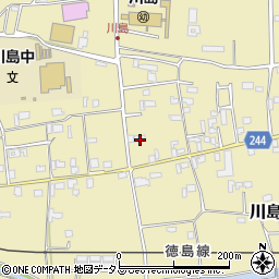 徳島県吉野川市川島町桑村2483周辺の地図