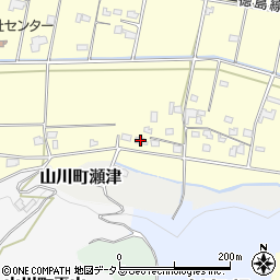 徳島県吉野川市山川町川田565周辺の地図