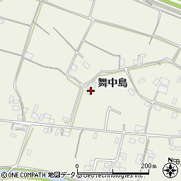 徳島県美馬市穴吹町三島舞中島458周辺の地図