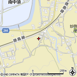 徳島県吉野川市川島町桑村942周辺の地図