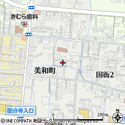 山口県防府市美和町3-13周辺の地図