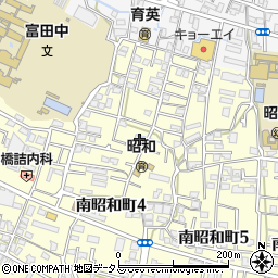 レジデンス南昭和周辺の地図