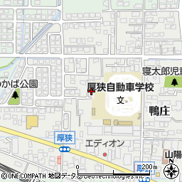 山口県山陽小野田市鴨庄45-12周辺の地図