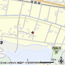 徳島県吉野川市山川町川田709周辺の地図