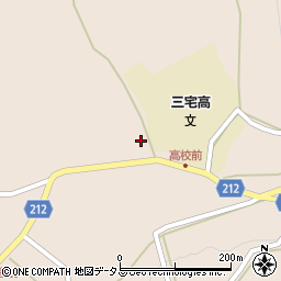 東京都三宅島三宅村坪田4584周辺の地図