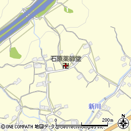 石原薬師堂周辺の地図