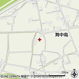 徳島県美馬市穴吹町三島舞中島1778周辺の地図