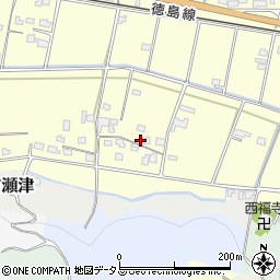 徳島県吉野川市山川町川田708周辺の地図