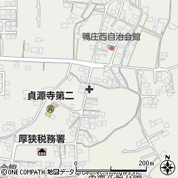 山口県山陽小野田市鴨庄129-3周辺の地図