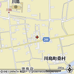 徳島県吉野川市川島町桑村2465周辺の地図