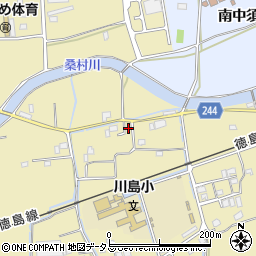 徳島県吉野川市川島町桑村2188周辺の地図