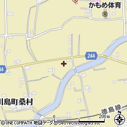 徳島県吉野川市川島町桑村2088周辺の地図