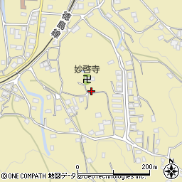 徳島県吉野川市川島町桑村769周辺の地図