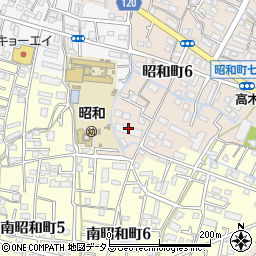 アルファステイツ昭和町周辺の地図