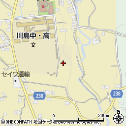 徳島県吉野川市川島町桑村381周辺の地図